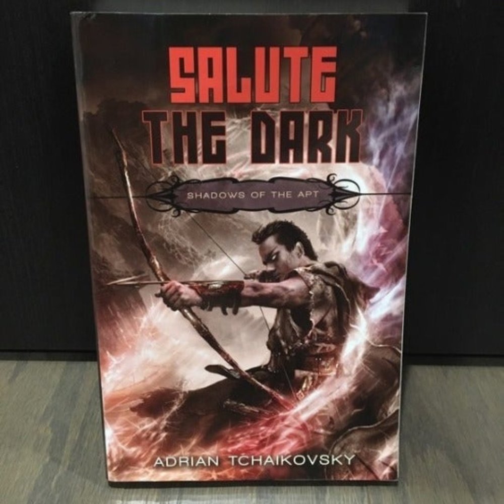 Salute the Dark by Adrian Tchaikovsky Paperback Book 3 Shadows of the Apt